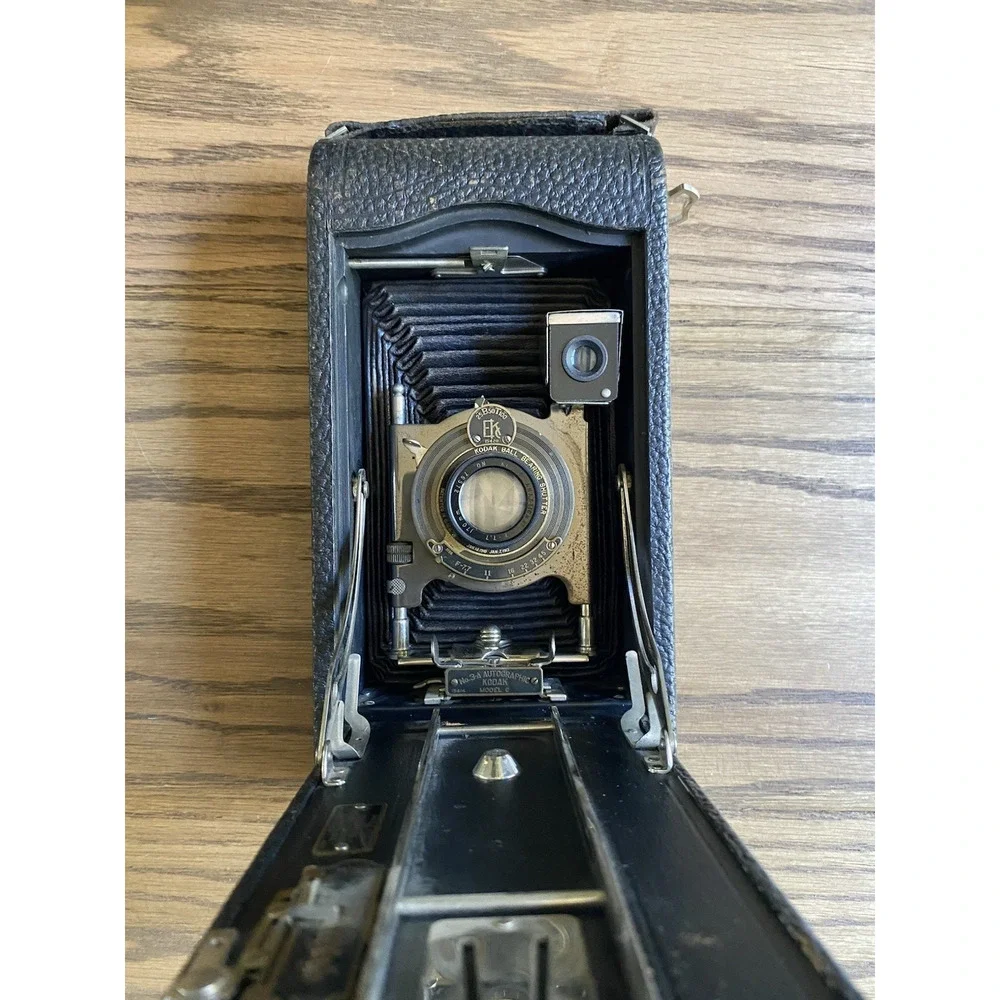 Antique 1913 Kodak No. 3A Large Folding Camera Large Ball Bearing Shutter